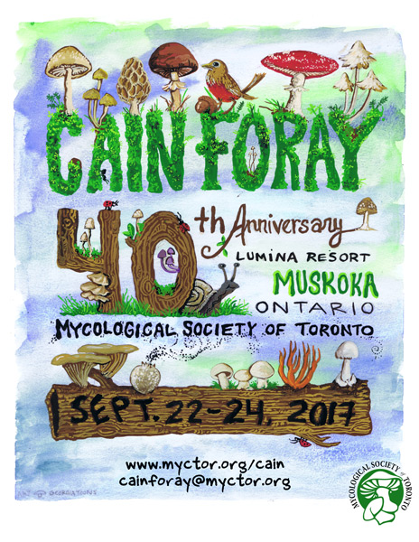 40th Annual Mycological Society of Toronto 2017 Cain Foray
